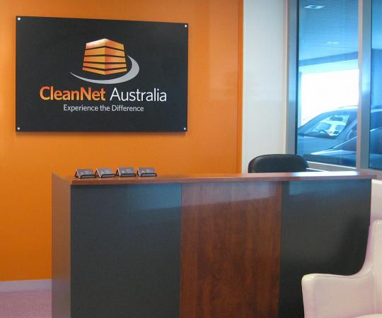 Reception Signage