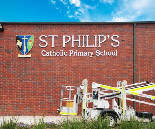 Three-Dimensional School Signage