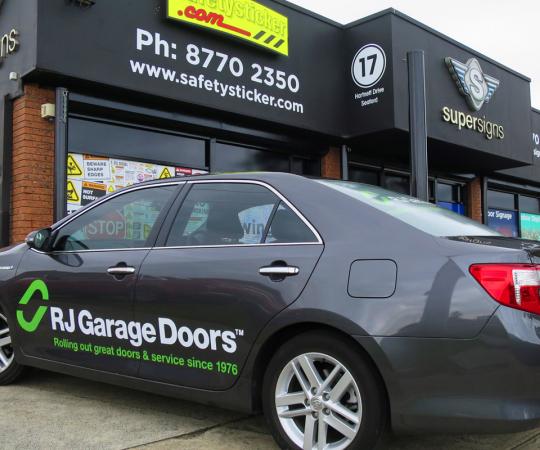 Branded Car Decals