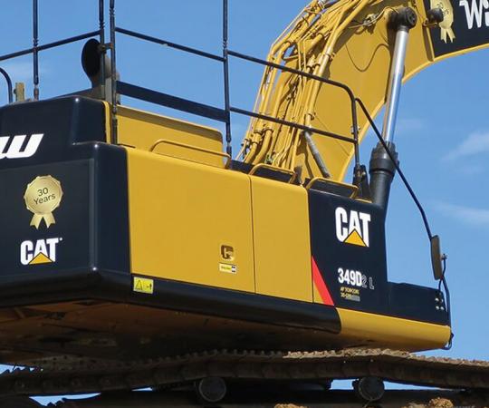 Excavator Signage