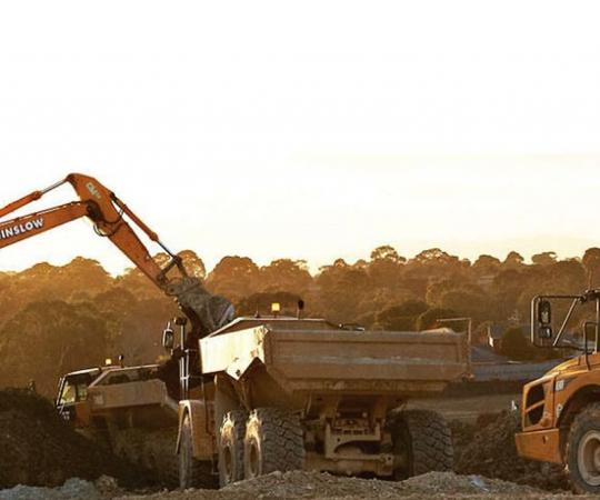 Construction Equipment signage