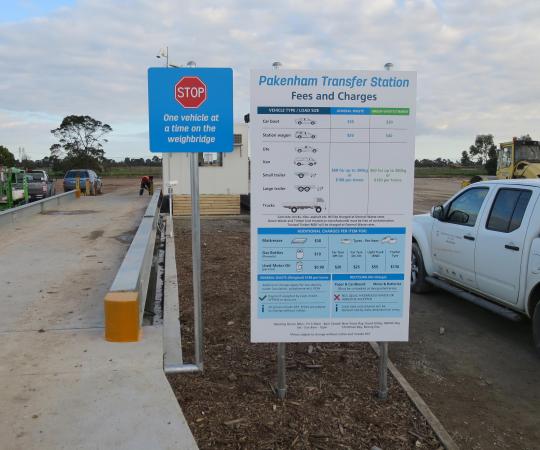 Pricing Sign