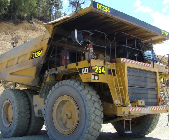 Safety Stickers for Mining Equipment