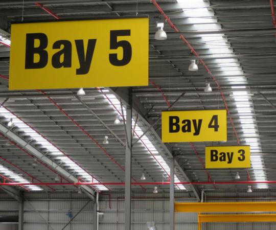 Warehouse Signage